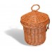 Premium Wicker / Willow Imperial Oval Coffin - **A Special Way to Pay Tribute to a Loved One**