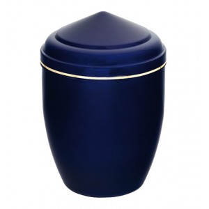 Mandalay Cremation Ashes Urn (Blue)