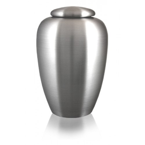 Classic Pewter Urn - Upload your own Logo