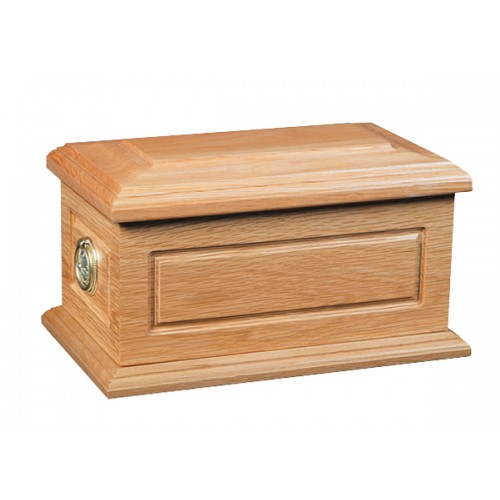 Compton Wooden Cremation Ashes Casket - FREE Engraving 