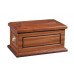 Newton Wooden Cremation Ashes Casket - FREE Engraving when you buy this product.
