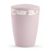 Pastel Edition Biodegradable Cremation Ashes Funeral Urn – Rose with Rose Border