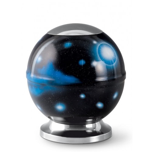 Metal Cremation Ashes Urn – Animal / Pet Dog / Cat – Heavenly Sphere – Airbrush Technology