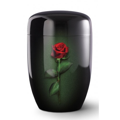 Fall in Leaves – Series Fleur Noire - Cremation Ashes Urn – ROSE