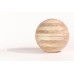 Special Edition Sphere Pine Cremation Ashes Urn (Cross Glued, Oiled Finish) Light Ball Shaped
