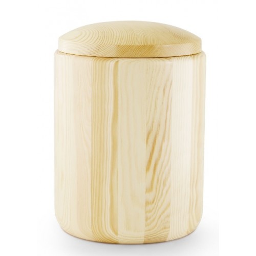 Natural Pine with Waxed Surface Cremation Ashes Urn – (UK’s Finest Funeral Products)