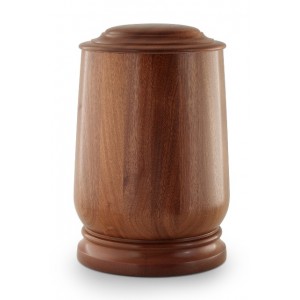Mahogany Nature Cremation Ashes Urn (Quality Materials & Finishes)