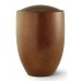 Seville Edition Cremation Ashes Urn – Hand Turned Alder Wood (Teak Hue)