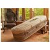 Premium Wild Pineapple (Pandanus) Imperial (Oval Style). Quality Hand-crafted Eco Coffins