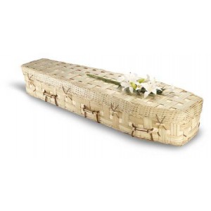 Bamboo Lattice Imperial (Traditional Style) Coffin - **Woven Into Lives & Memories**